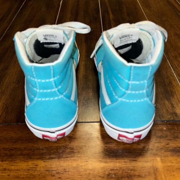 Vans HiTop Blue Old School Sneaker - Picture 3 of 6